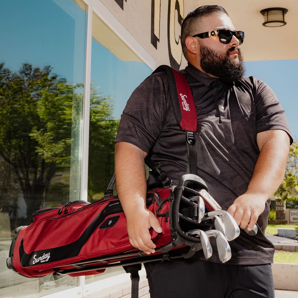 EL CAMINO - Ron Burgundy Walking Golf Bag