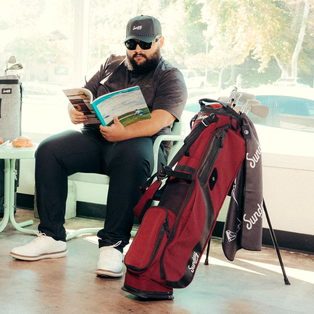 EL CAMINO - Ron Burgundy Walking Golf Bag