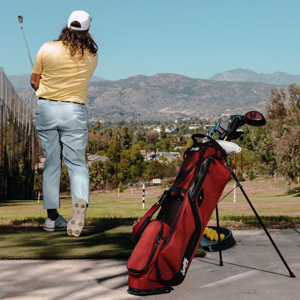EL CAMINO - Ron Burgundy Walking Golf Bag