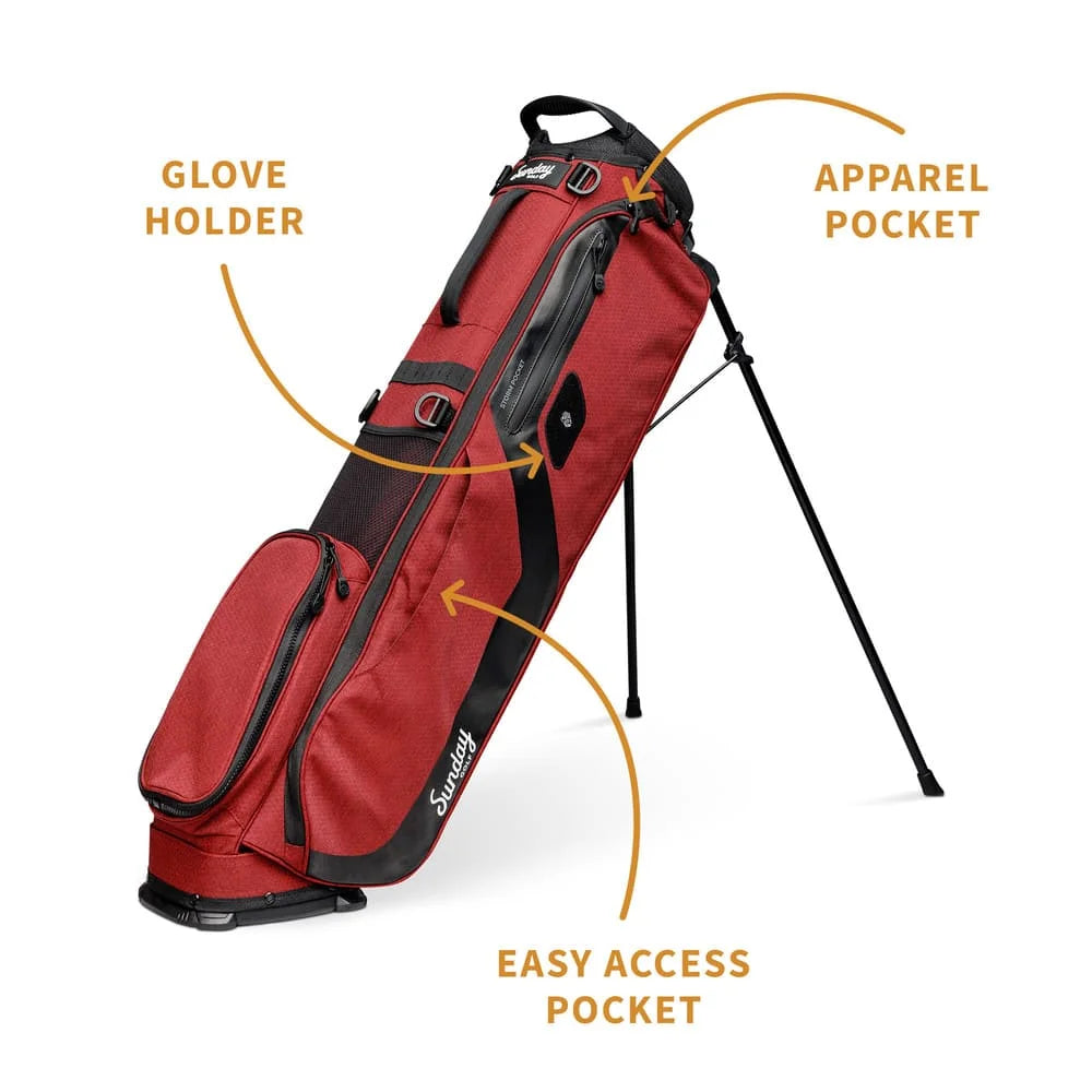 EL CAMINO - Ron Burgundy Walking Golf Bag