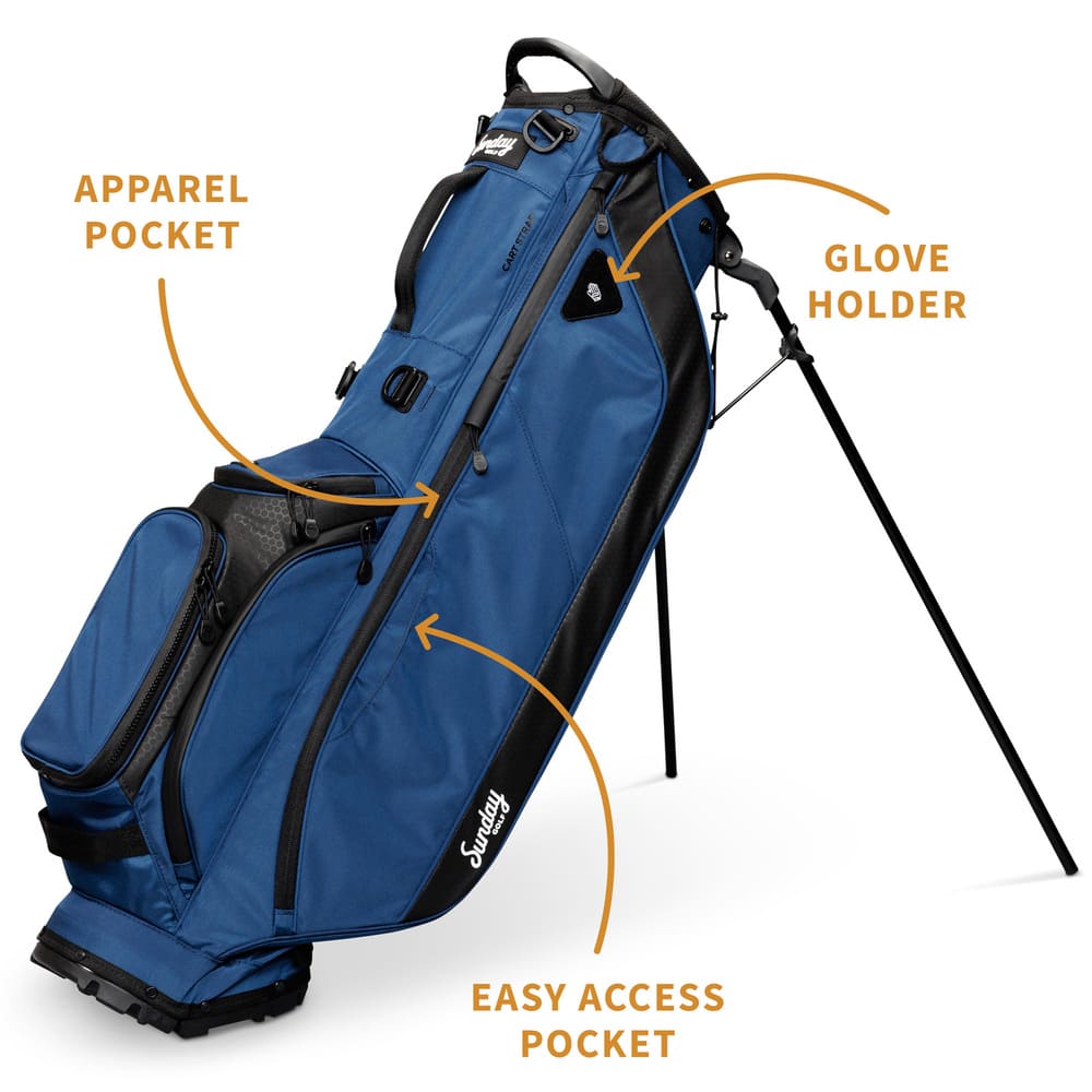 RYDER - Navy Blue Stand Bag