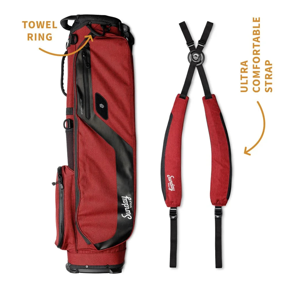 EL CAMINO - Ron Burgundy Walking Golf Bag