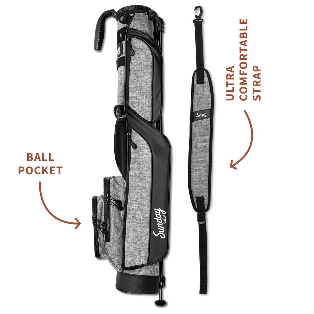 THE LOMA - Heather Gray Par 3 Golf Bag