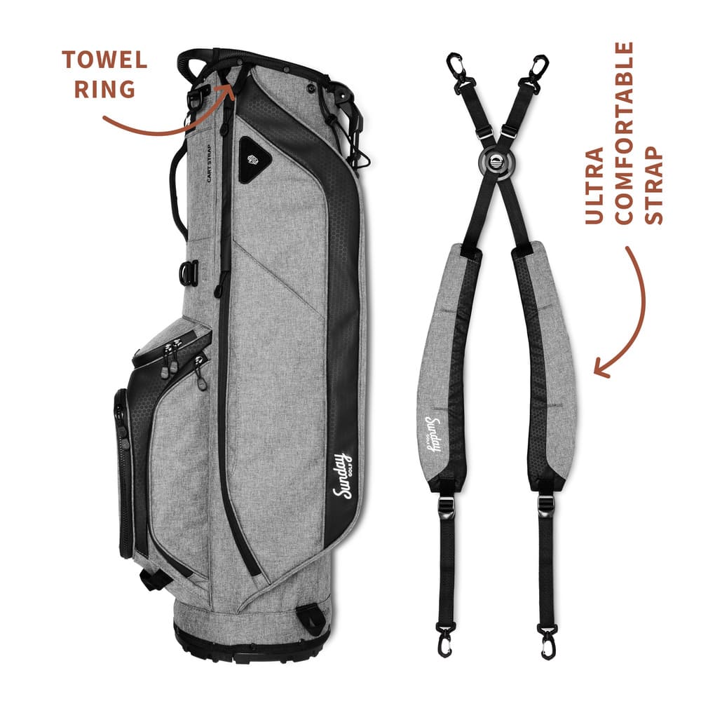 RYDER - Heather Gray Stand Bag
