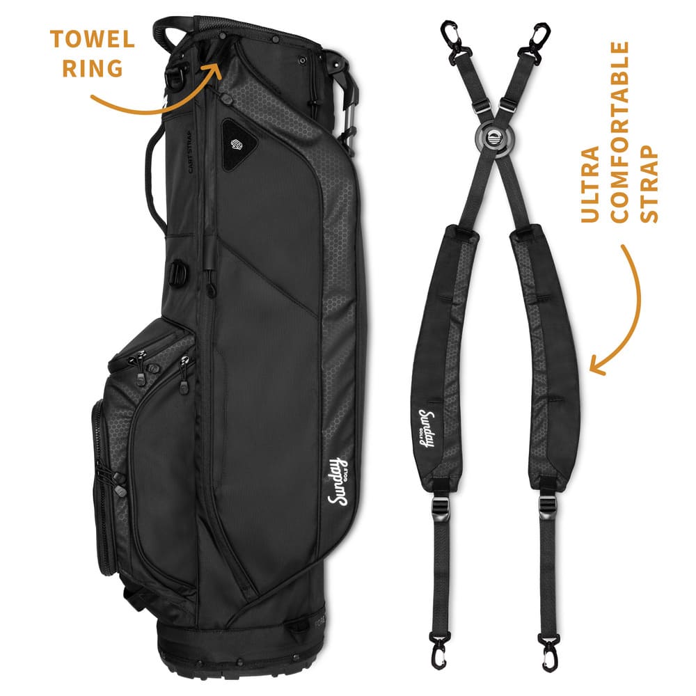 RYDER - Matte Black Stand Bag