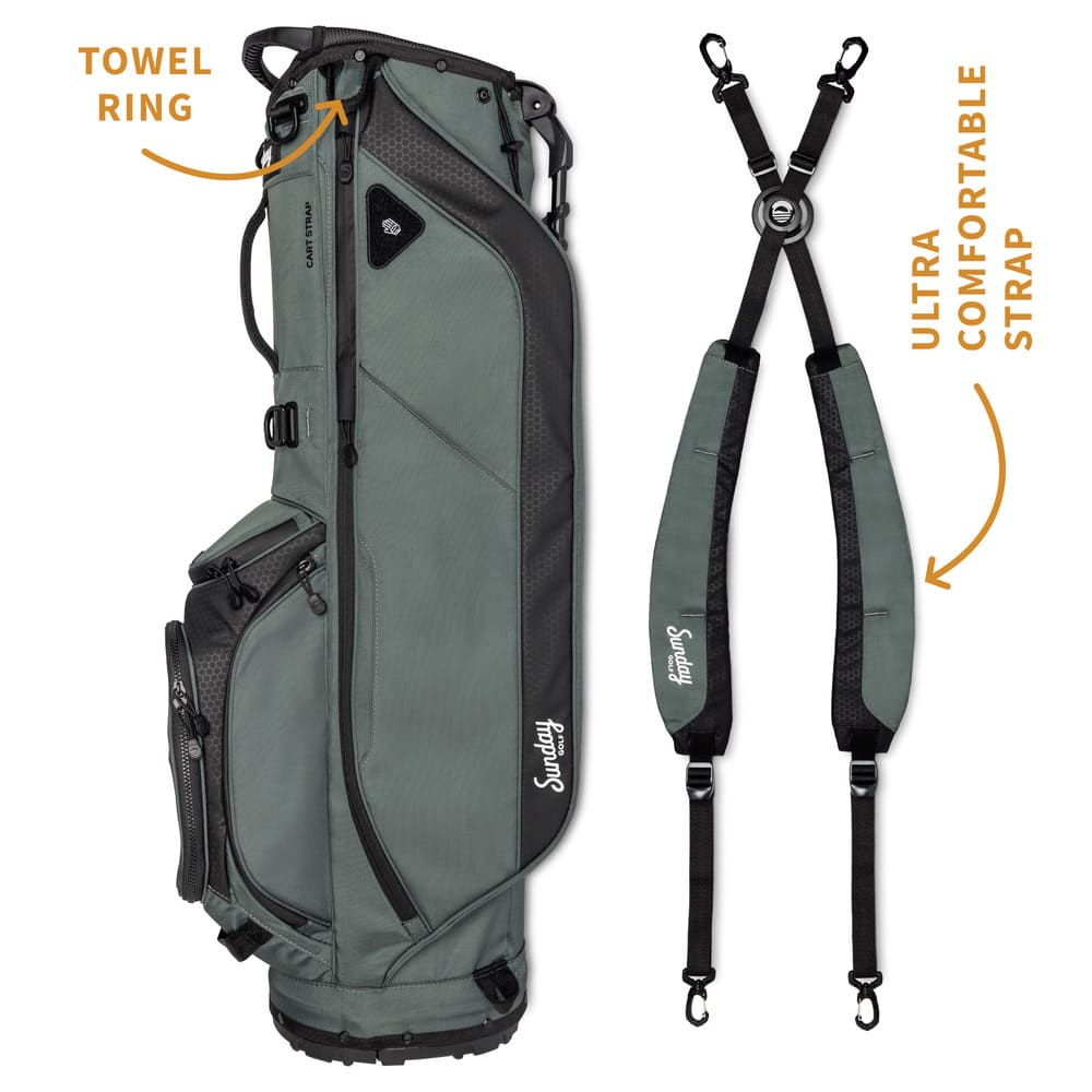 RYDER - Midnight Green Stand Bag