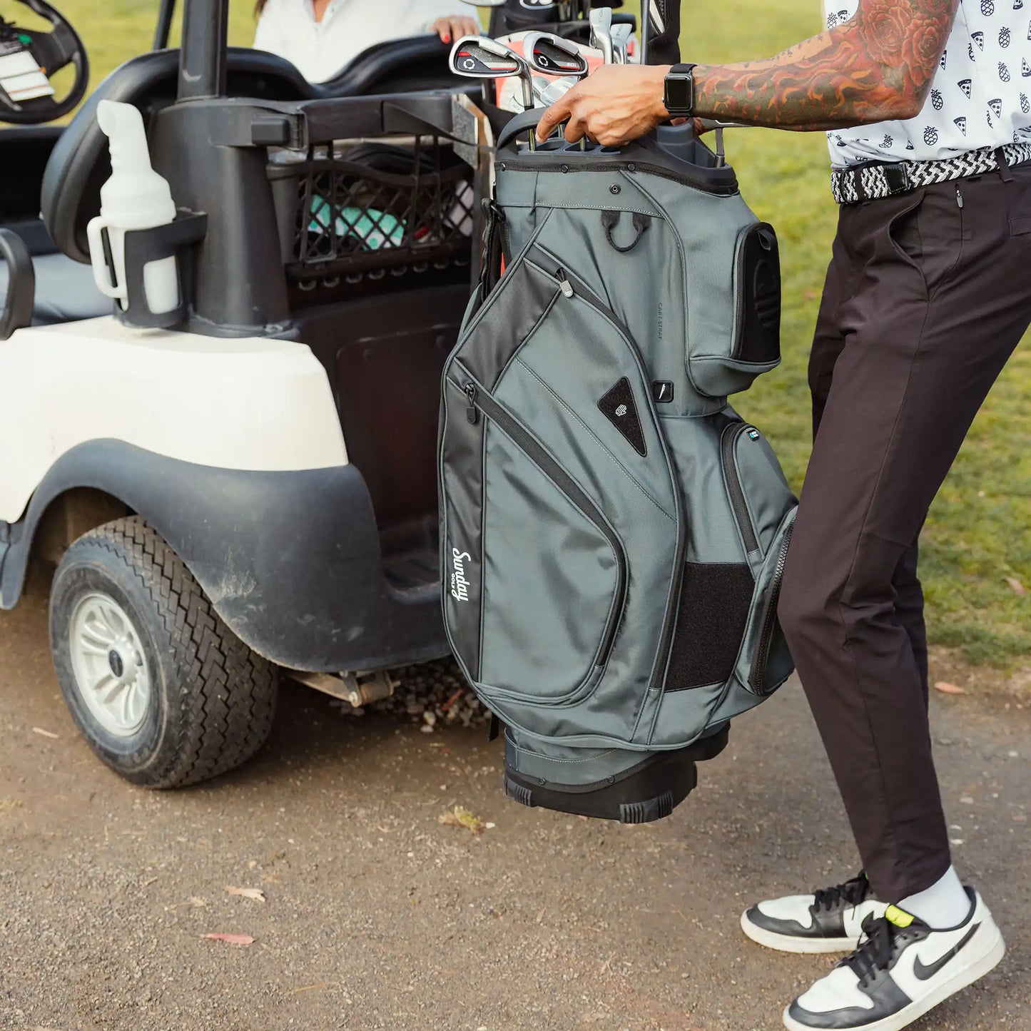 THE BIG RIG - Midnight Green Cart Bag