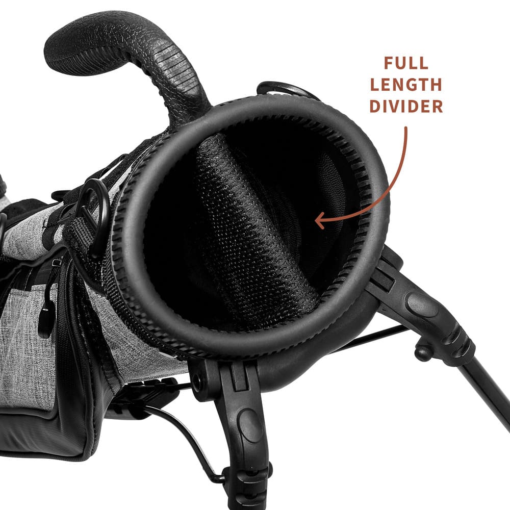 THE LOMA - Heather Gray Par 3 Golf Bag