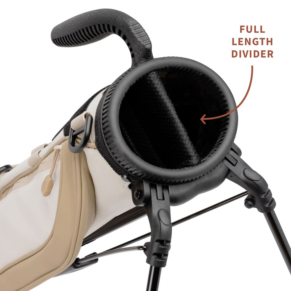 Sac de Golf Par-3 "THE LOMA" Couleur Amande Grillée