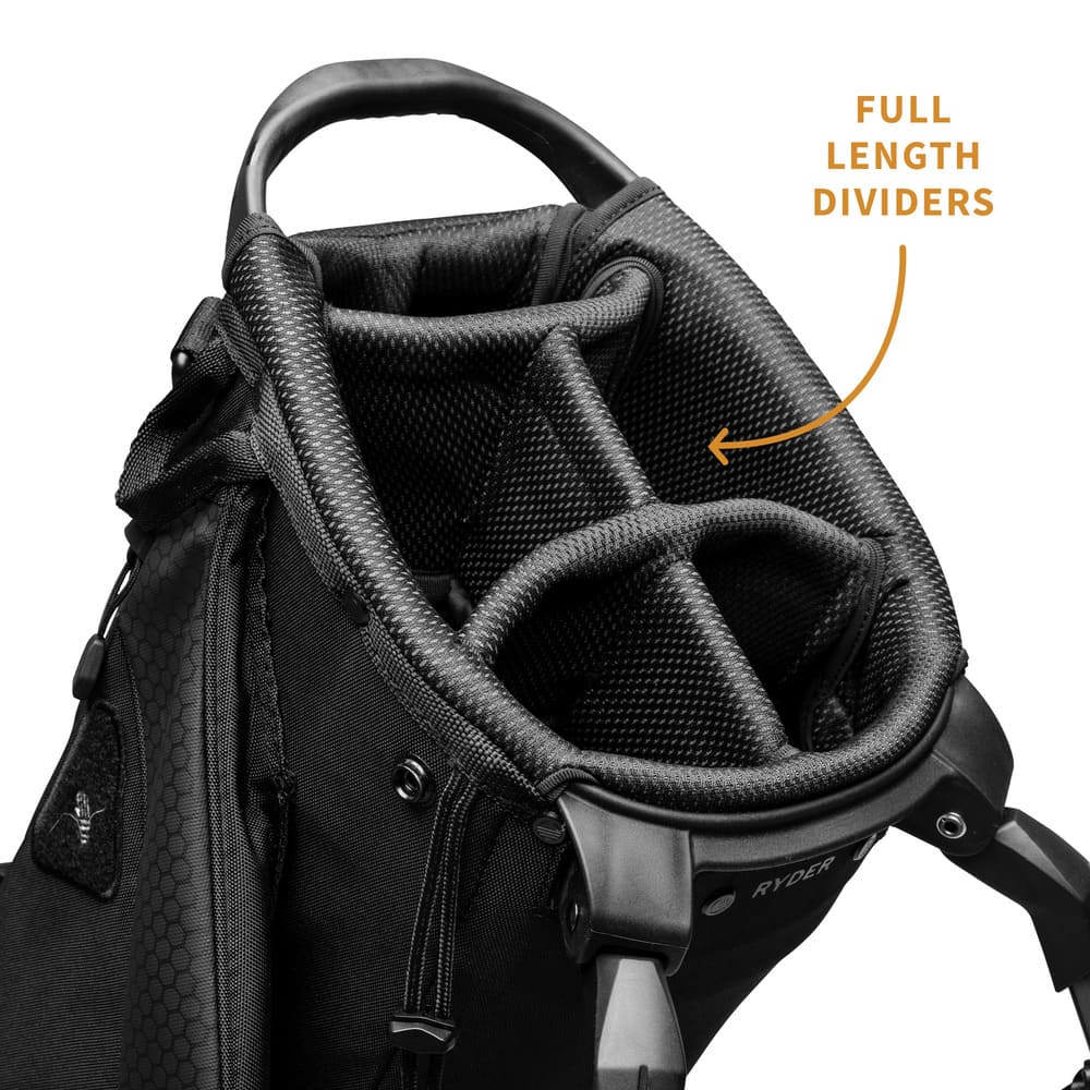 RYDER - Matte Black Stand Bag