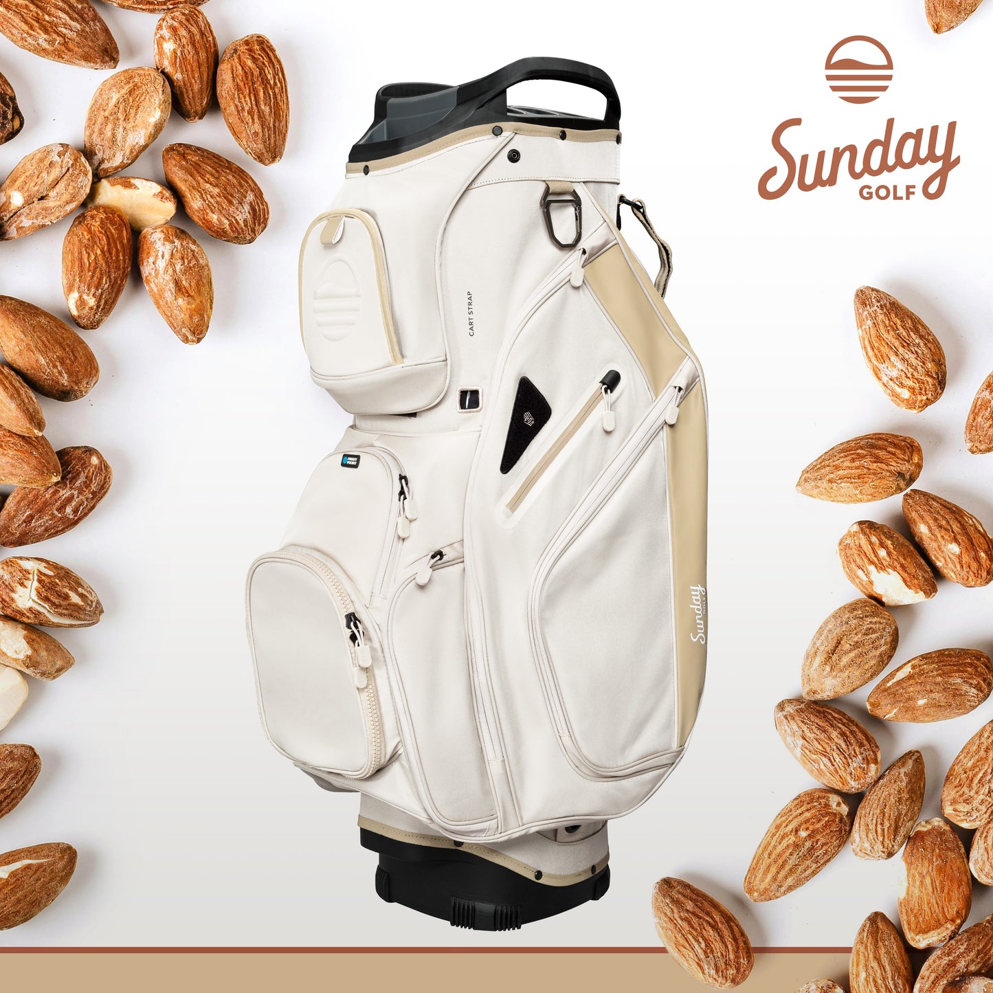 THE BIG RIG - Toasted Almond Cart Bag