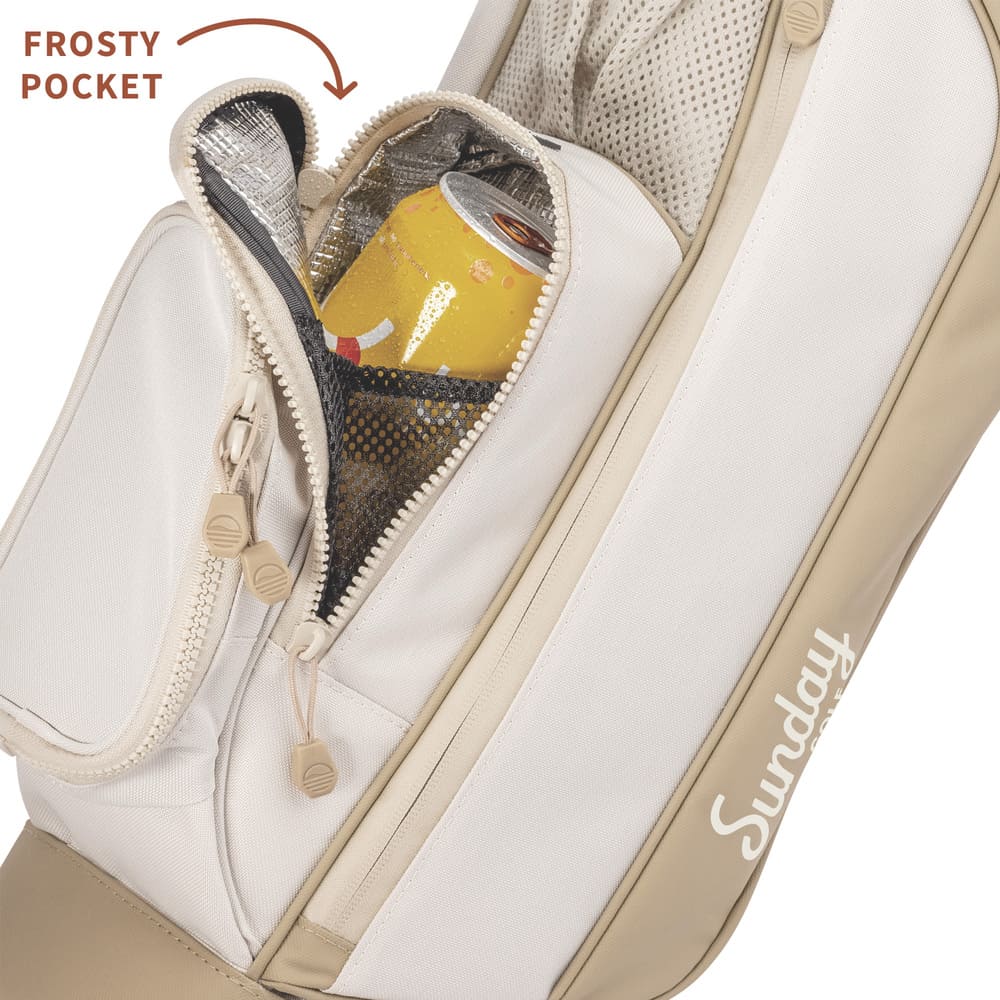 Sac de Golf Par-3 "THE LOMA" Couleur Amande Grillée