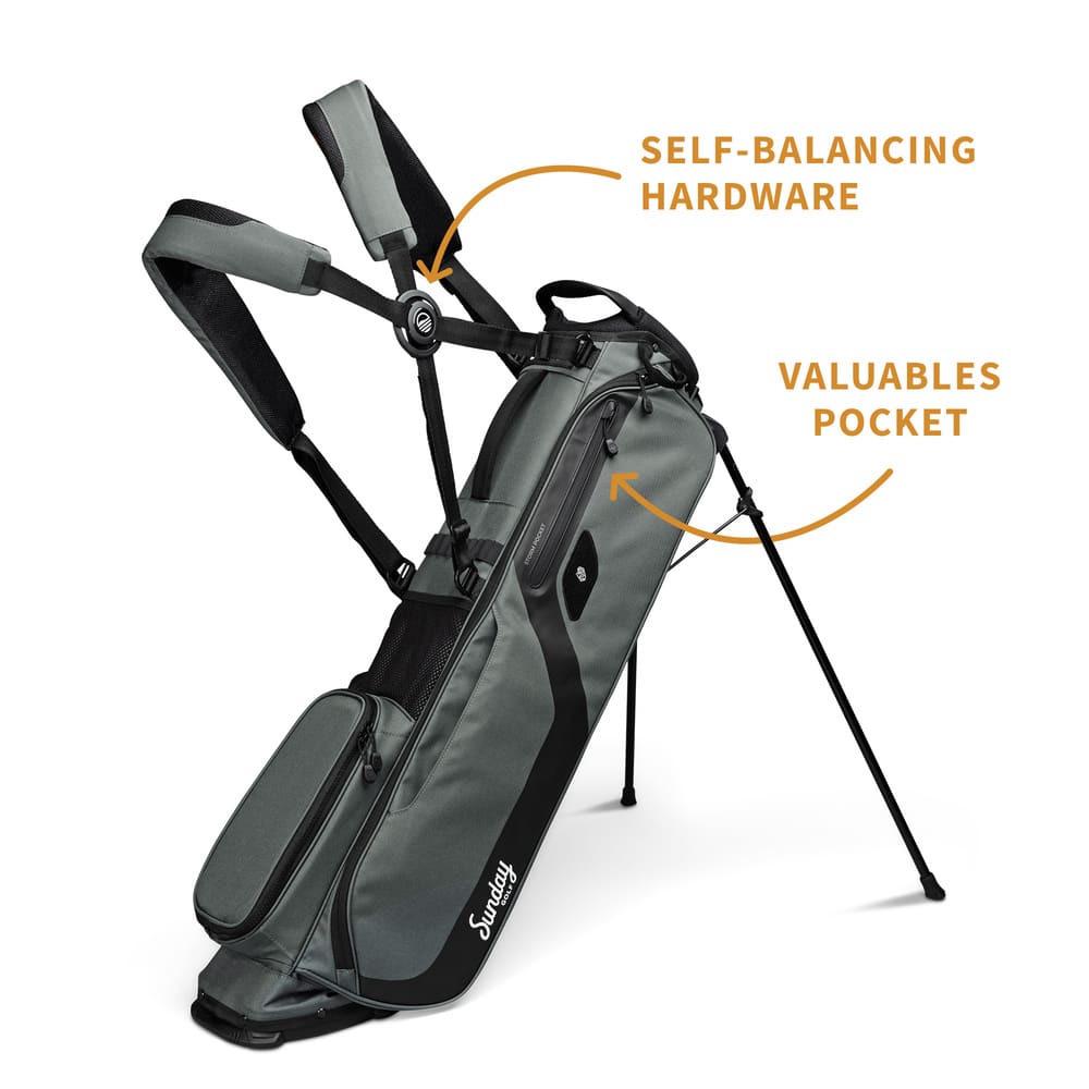 EL CAMINO - Midnight Green Walking Golf Bag