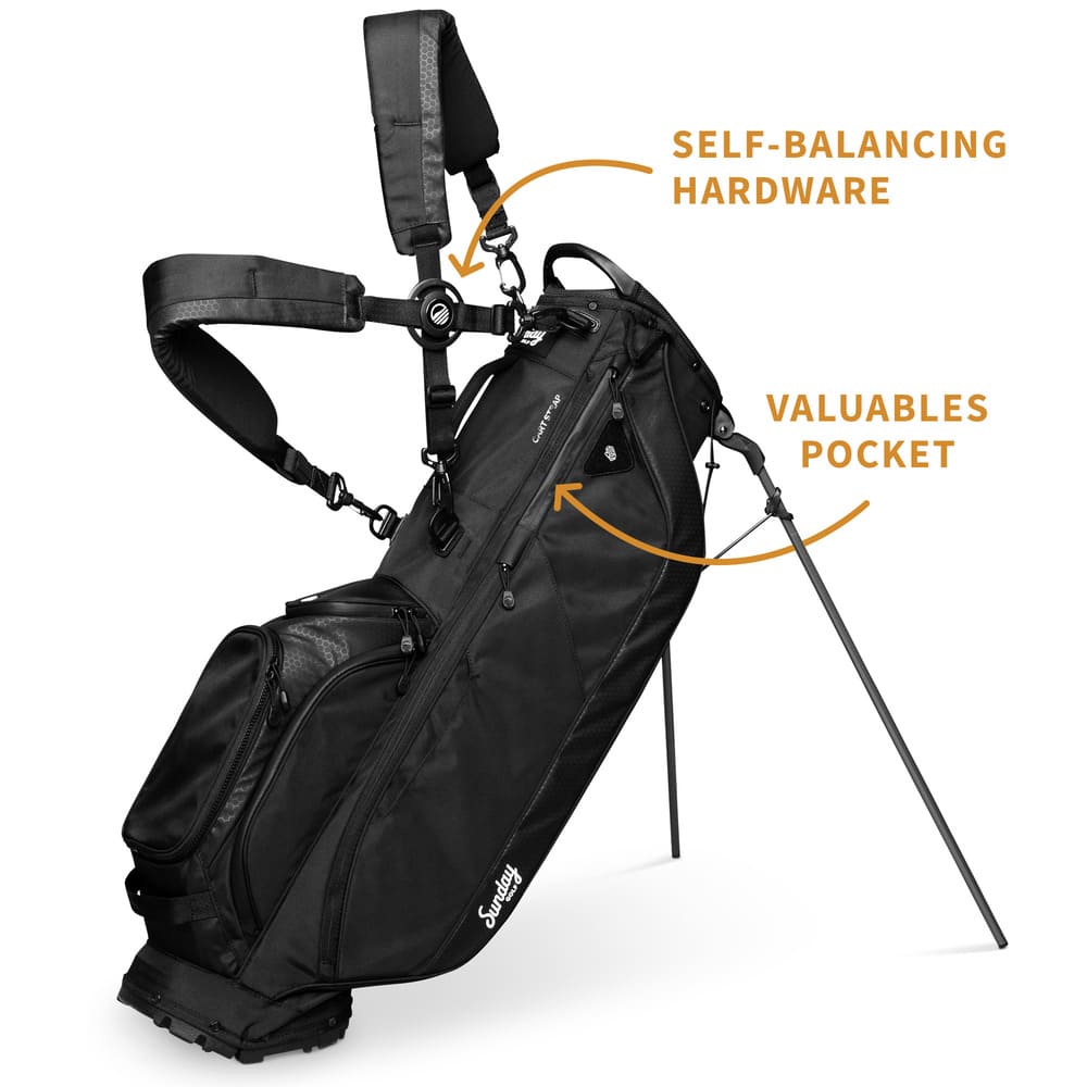 RYDER - Matte Black Stand Bag