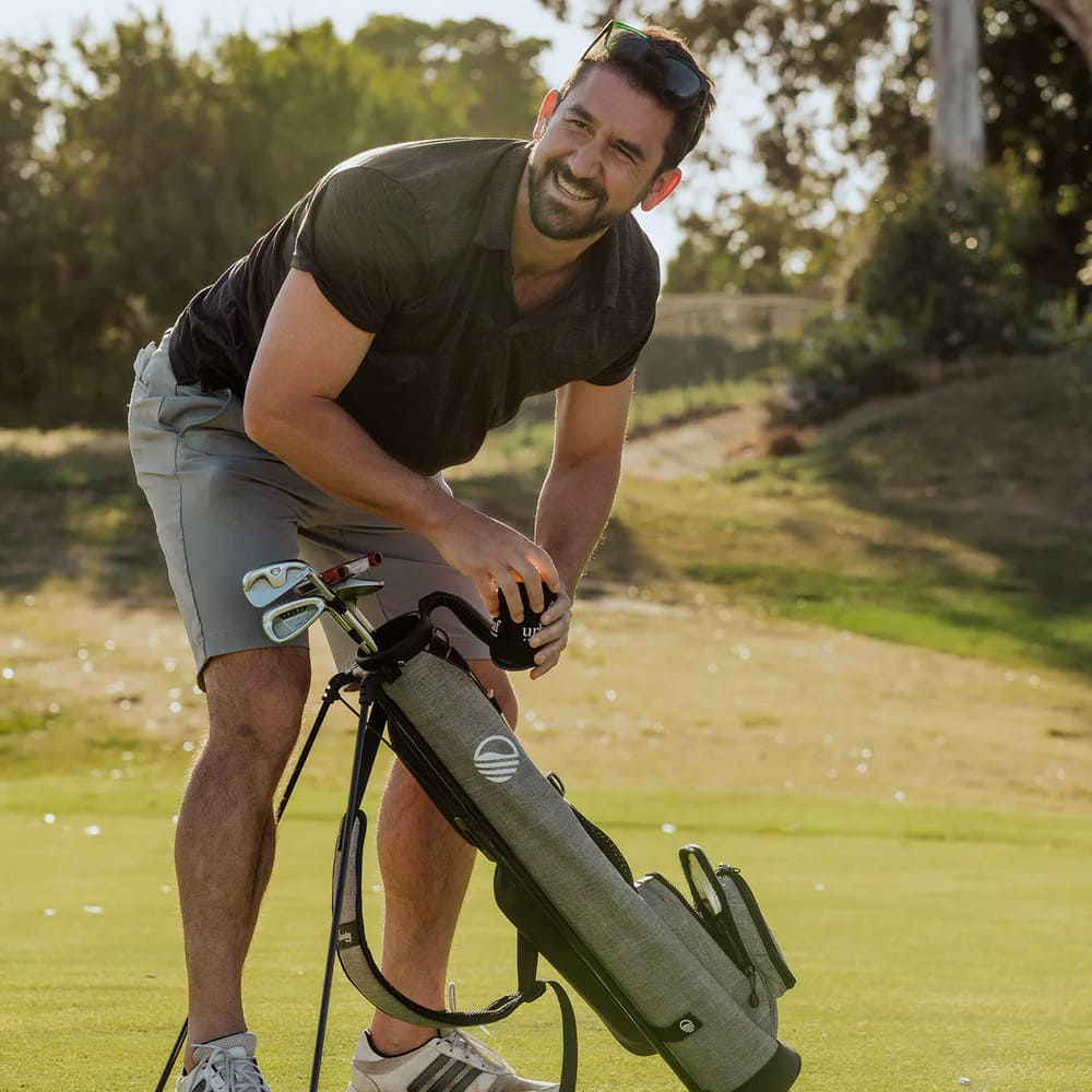 THE LOMA - Heather Gray Par 3 Golf Bag