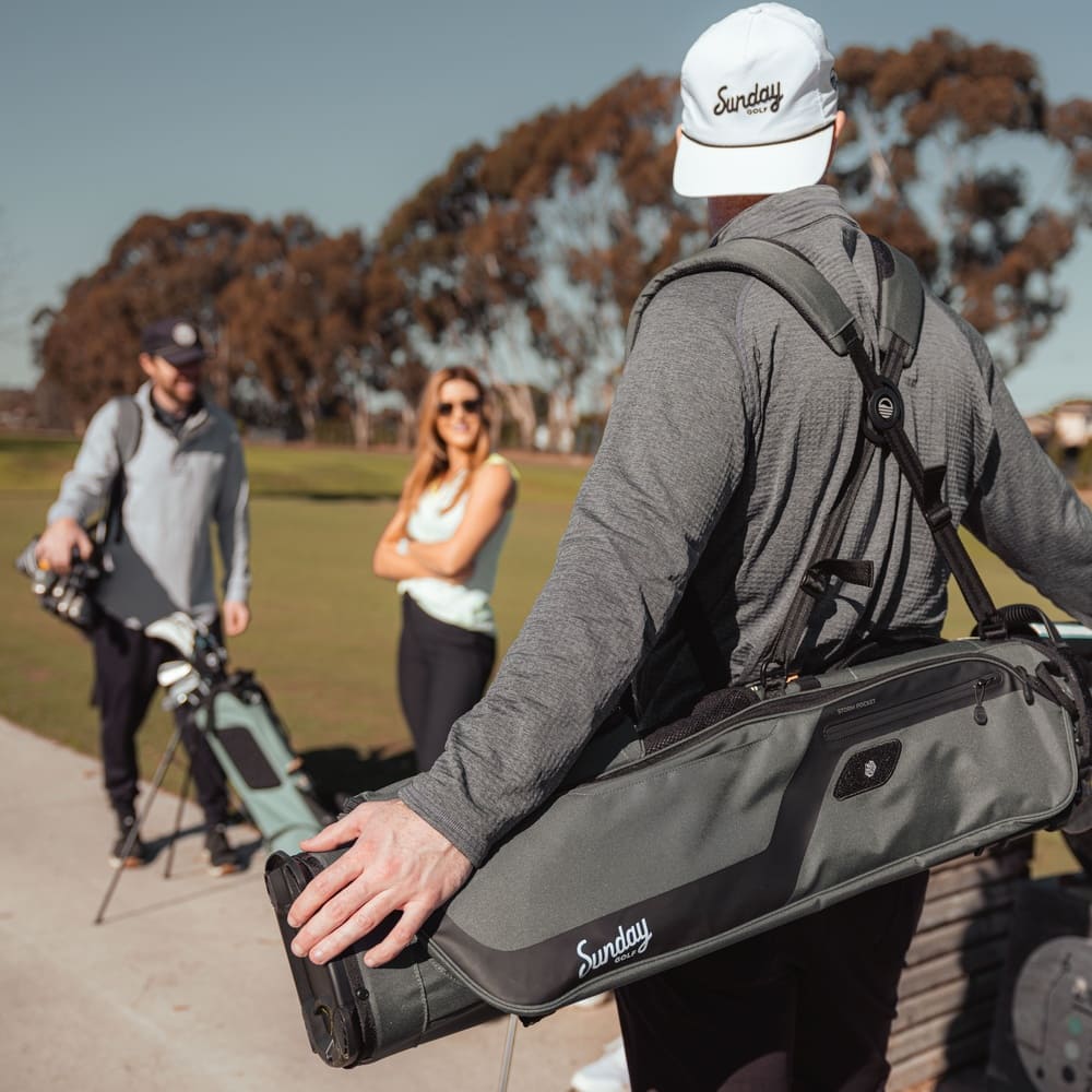 EL CAMINO - Midnight Green Walking Golf Bag