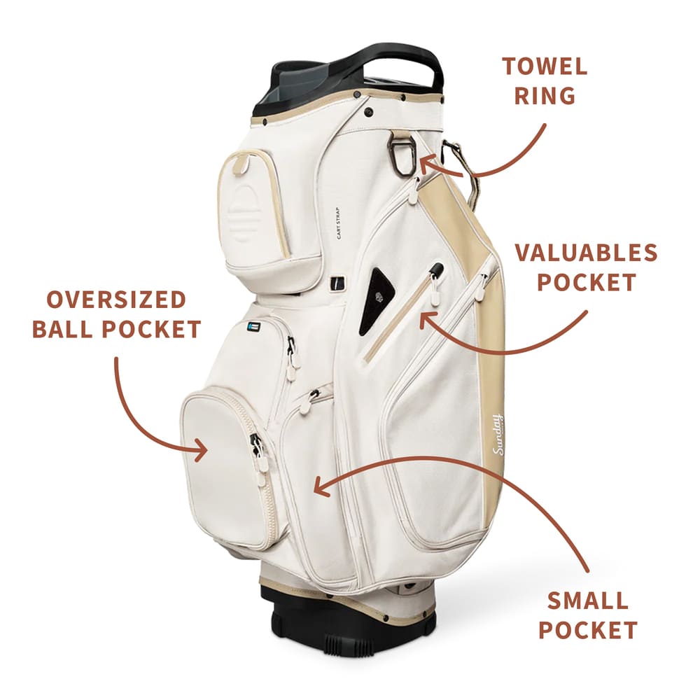 THE BIG RIG - Toasted Almond Cart Bag