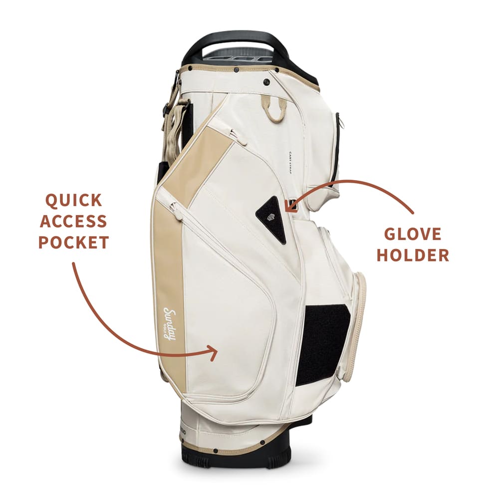 THE BIG RIG - Toasted Almond Cart Bag