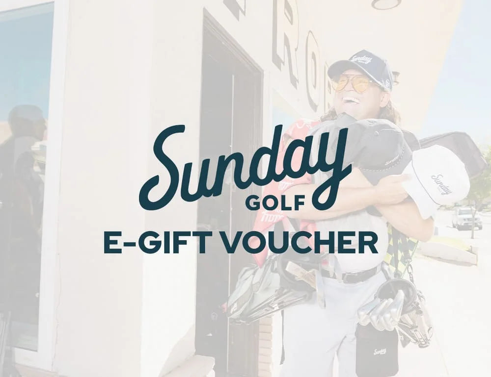 Chèque-Cadeau Électronique Sunday Golf