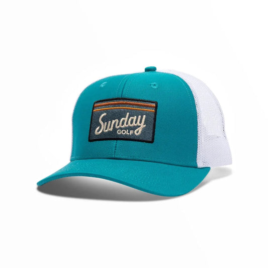 Casquette de Golf "TRUCKER" Couleur Turquoise