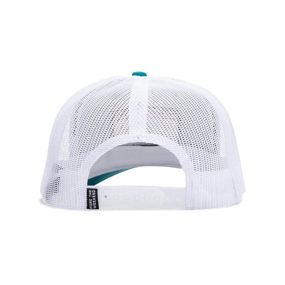 Casquette de Golf "TRUCKER" Couleur Turquoise