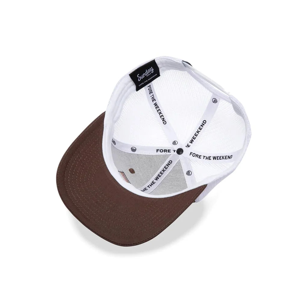Casquette de Golf "TRUCKER" Couleur Marron