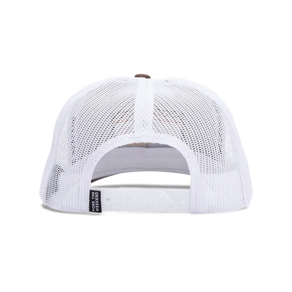 Casquette de Golf "TRUCKER" Couleur Marron