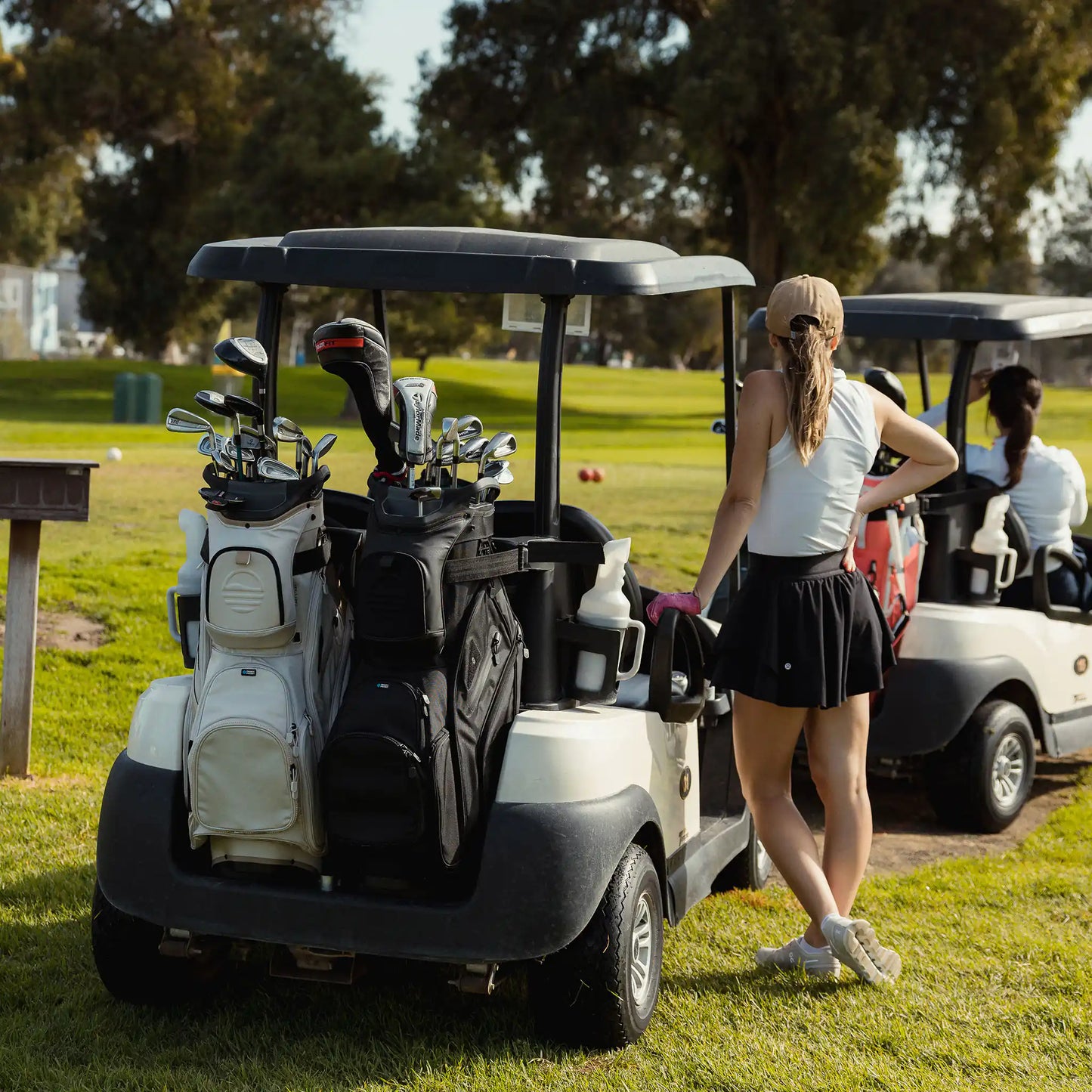 Sac de Golf Chariot "THE BIG RIG" Couleur Noir Mat