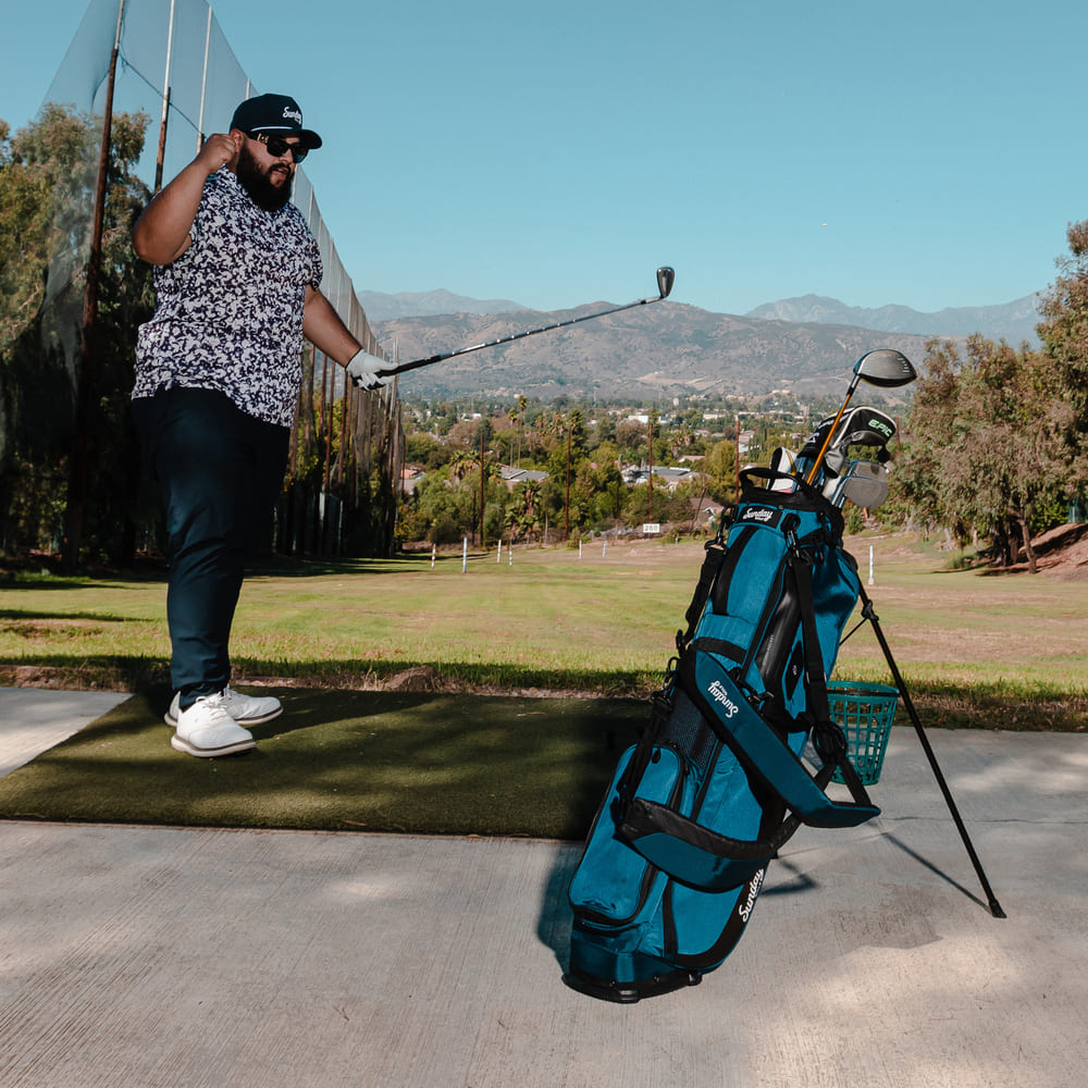 EL CAMINO - Cobalt Blue Walking Golf Bag