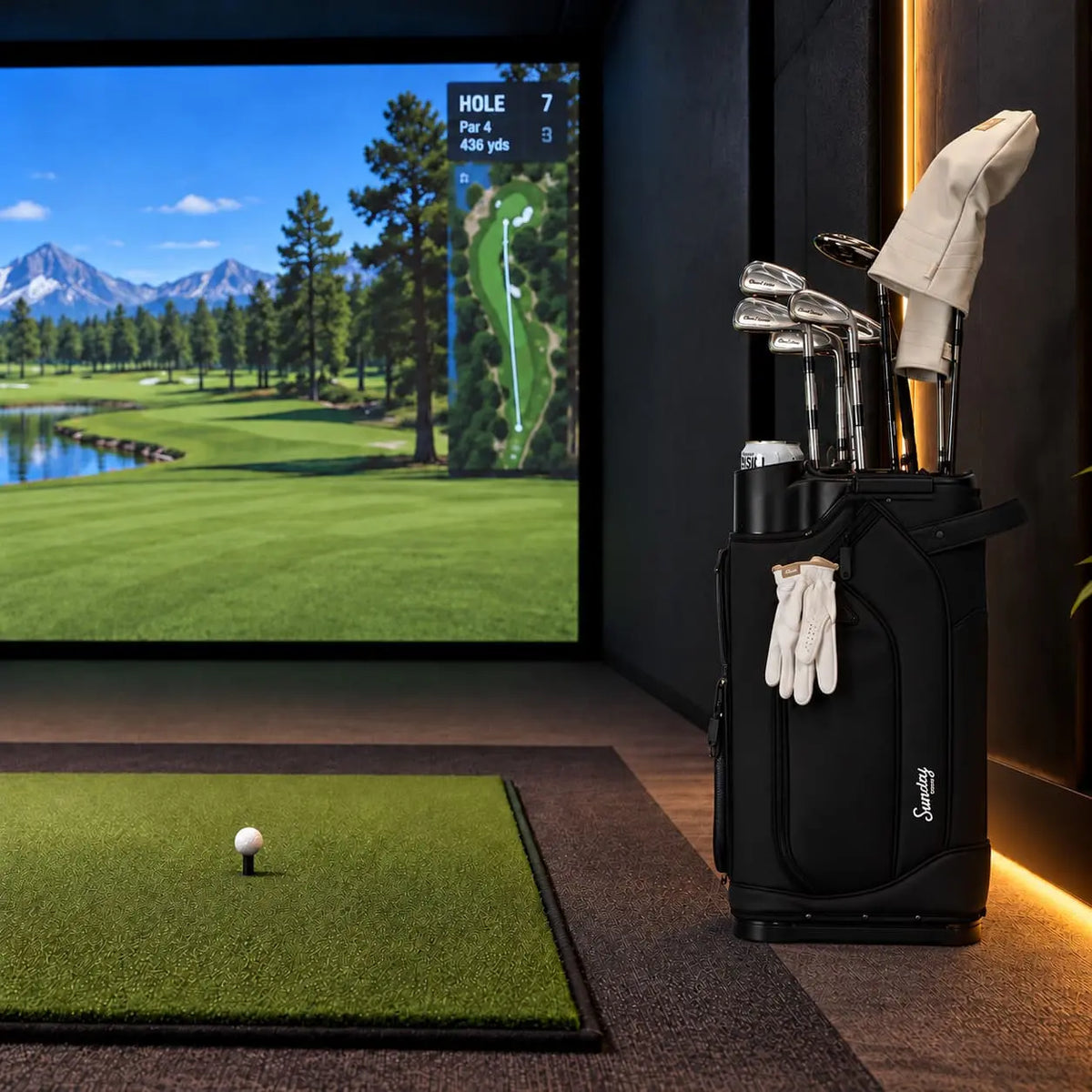 Simmy Indoor Golf Bag