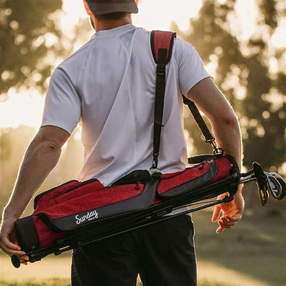 THE LOMA - Ron Burgundy Par 3 Golf Bag