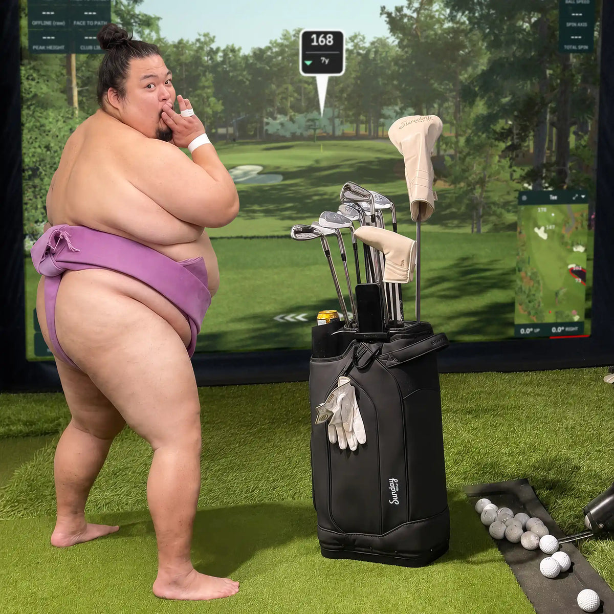 Simmy Indoor Golf Bag