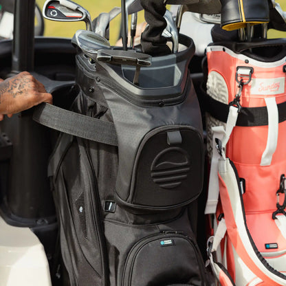 Sac de Golf Chariot "THE BIG RIG" Couleur Noir Mat