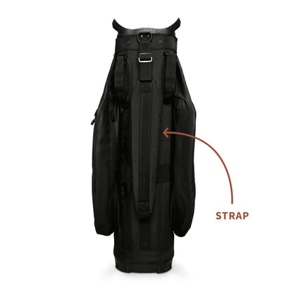 THE BIG RIG - Matte Black Cart Bag