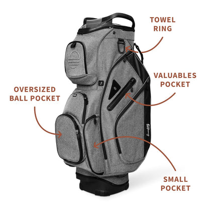 THE BIG RIG - Heather Gray Cart Bag