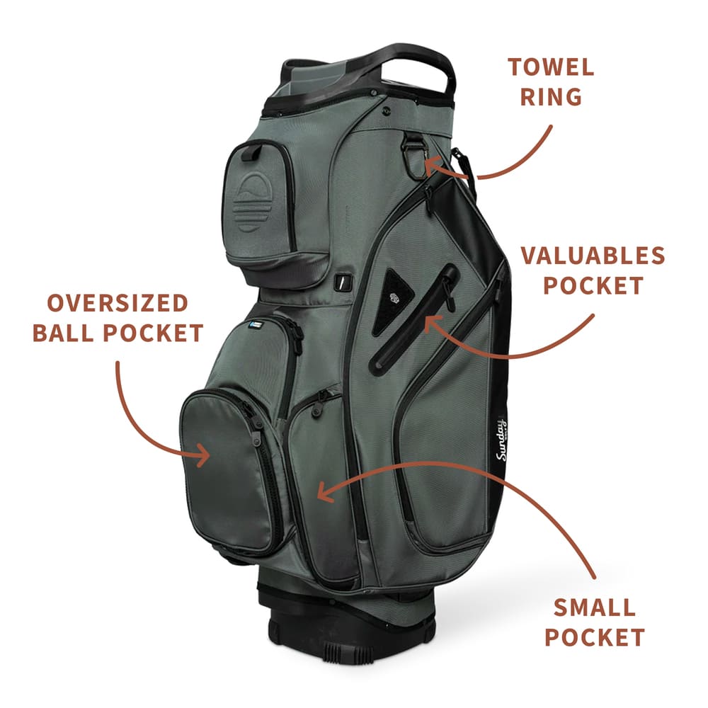 THE BIG RIG - Midnight Green Cart Bag