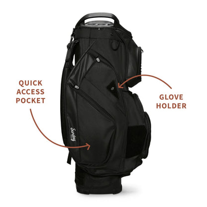 THE BIG RIG - Matte Black Cart Bag