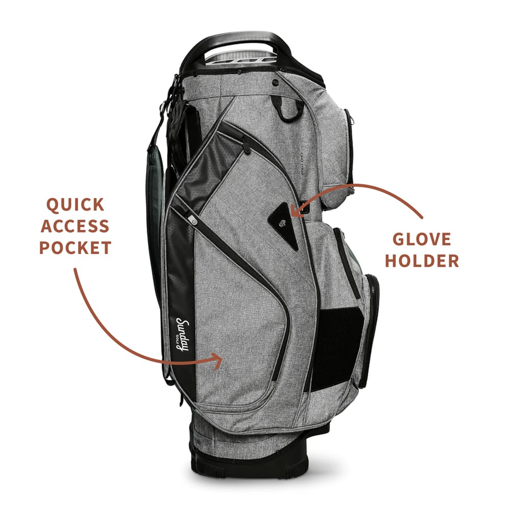 THE BIG RIG - Heather Gray Cart Bag