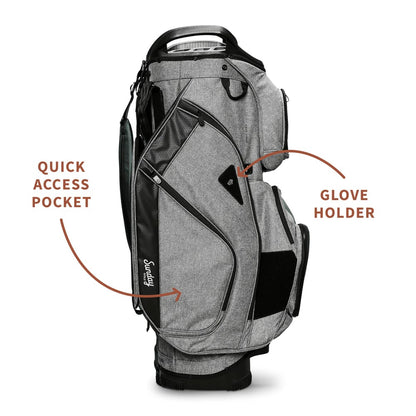 THE BIG RIG - Heather Gray Cart Bag
