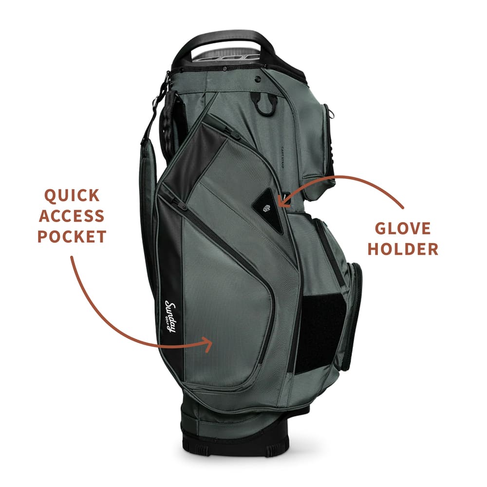 THE BIG RIG - Midnight Green Cart Bag