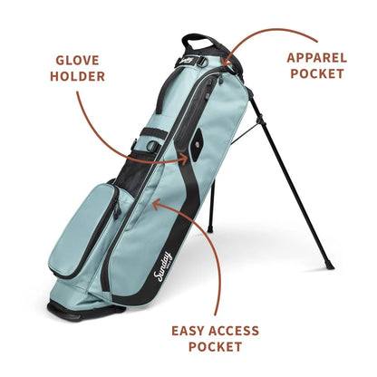 EL CAMINO - Seafoam Walking Golf Bag