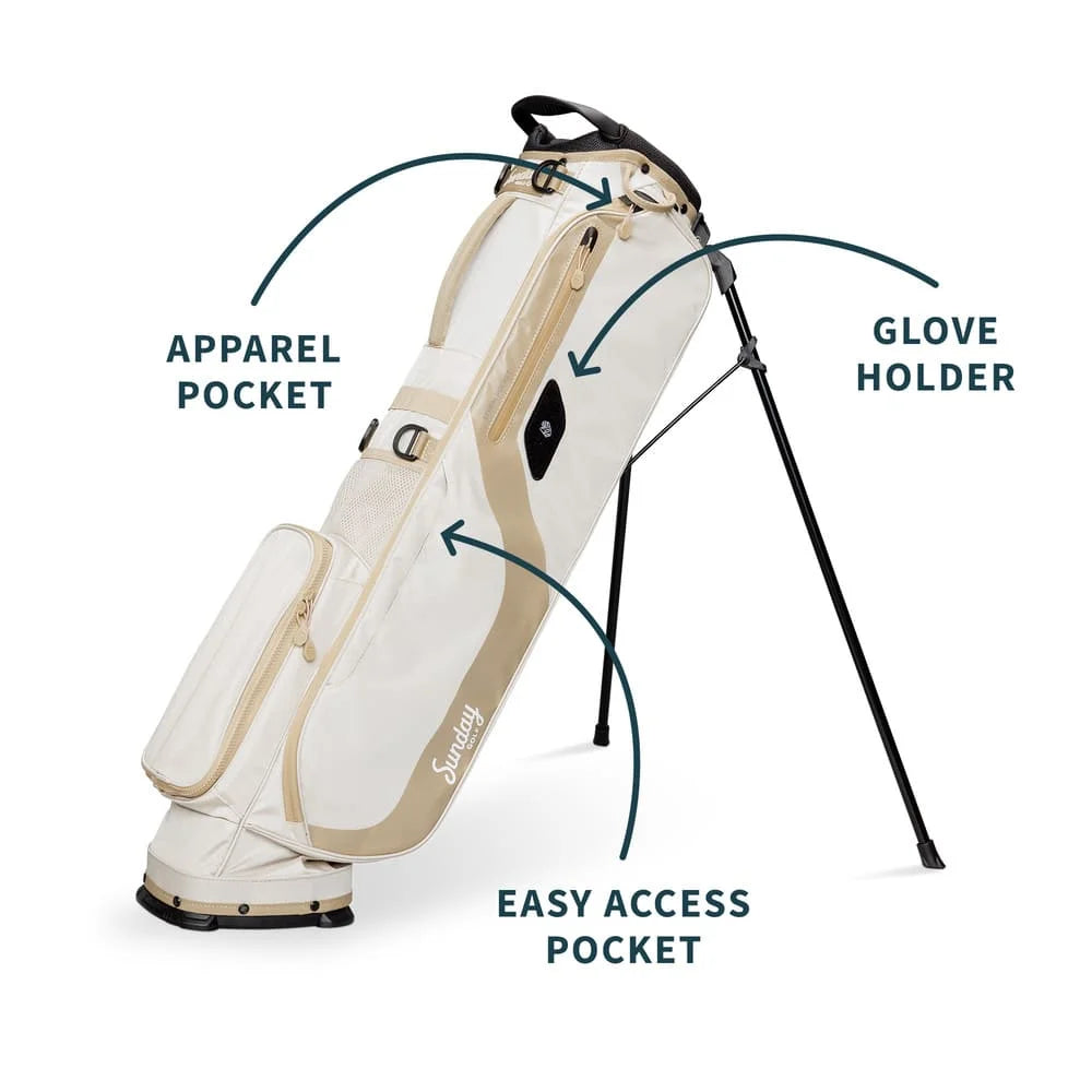 EL CAMINO - Toasted Almond Walking Golf Bag