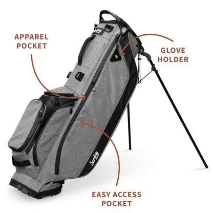 RYDER 23 - Heather Gray Stand Bag