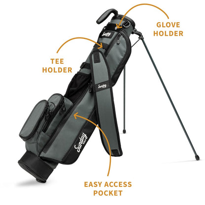 THE LOMA - Midnight Green Par 3 Golf Bag