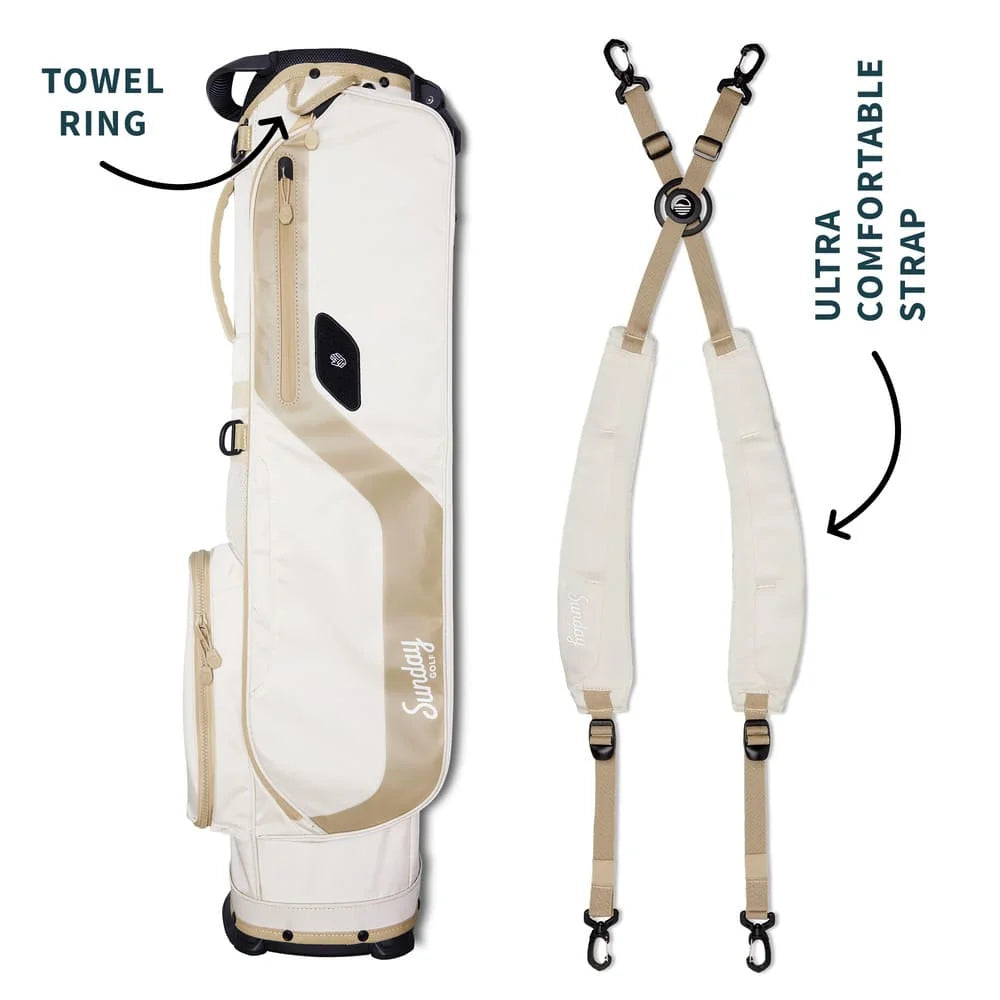 EL CAMINO - Toasted Almond Walking Golf Bag