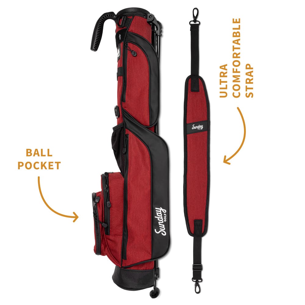 THE LOMA - Ron Burgundy Par 3 Golf Bag