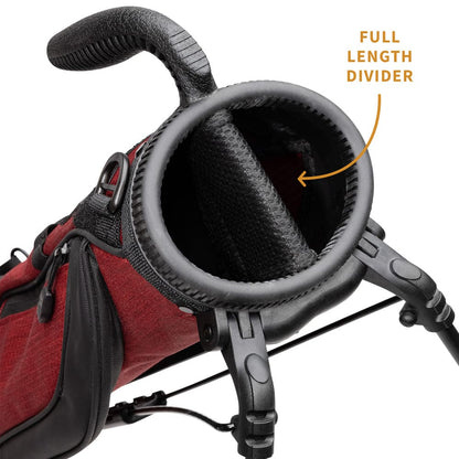 THE LOMA - Ron Burgundy Par 3 Golf Bag