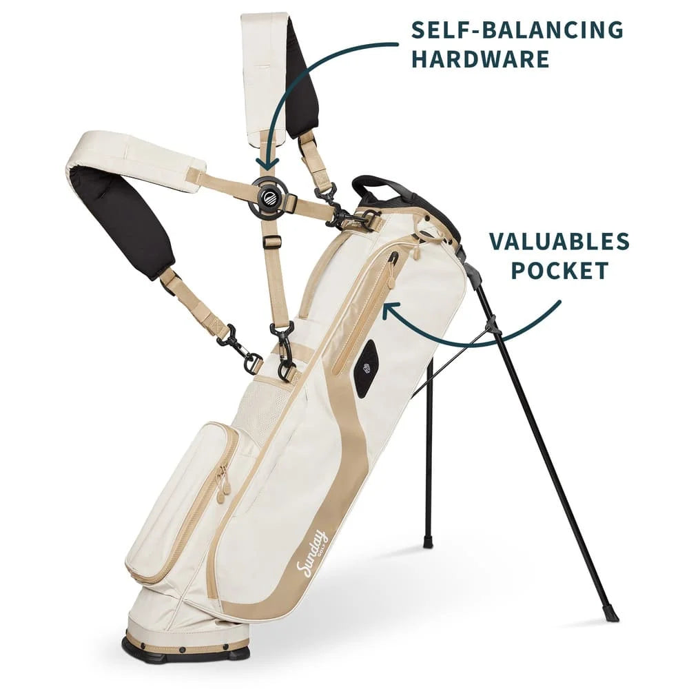 EL CAMINO - Toasted Almond Walking Golf Bag