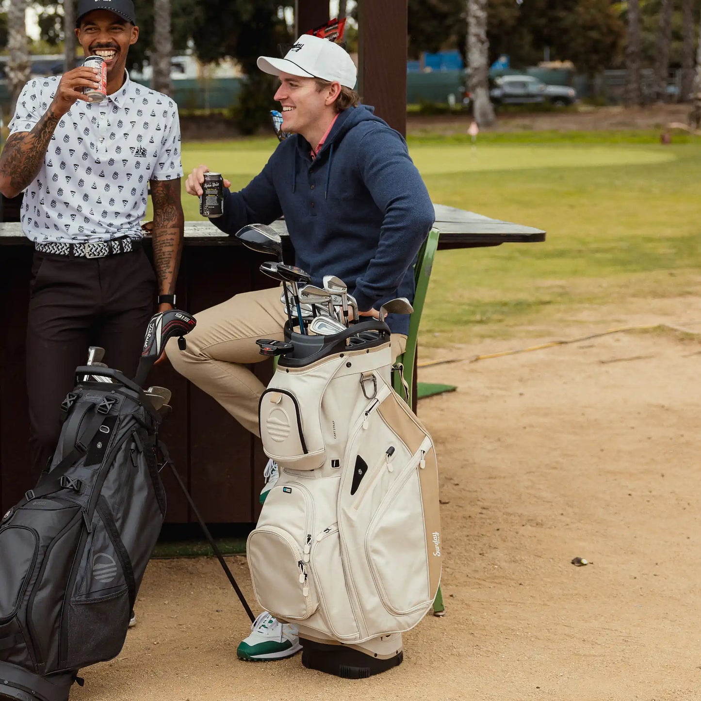 THE BIG RIG - Toasted Almond Cart Bag