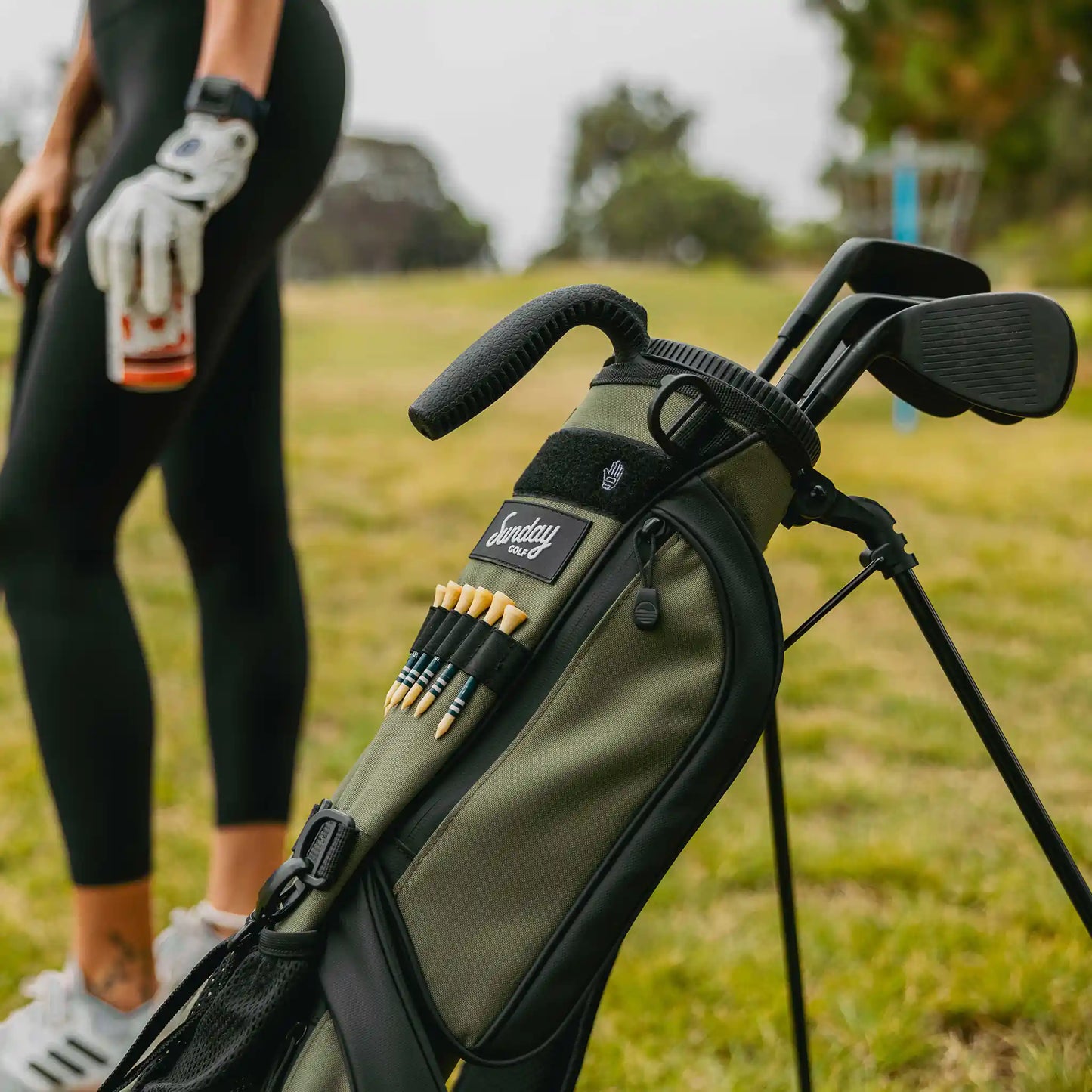 Sac de Golf Par-3 "THE LOMA" Couleur Vert Minuit